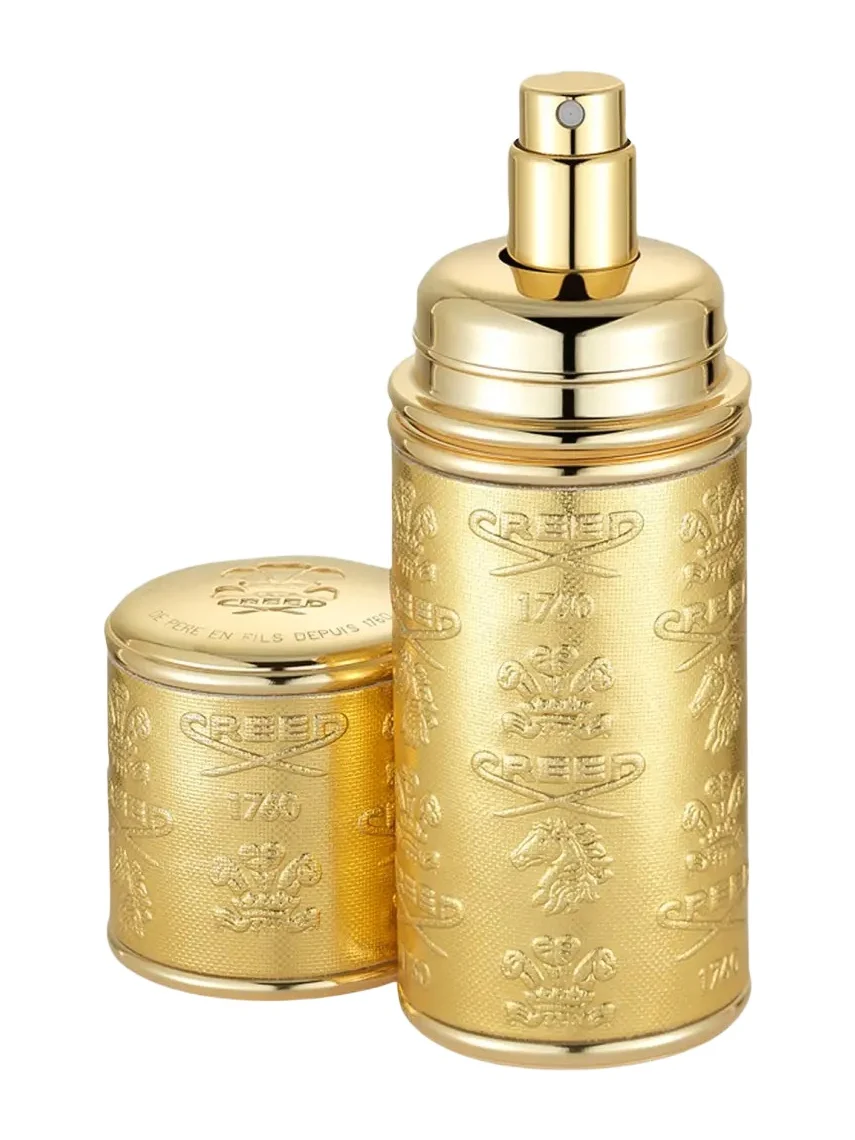 CREED 1.7 oz. Deluxe Atomizer, Gold with Gold Trim