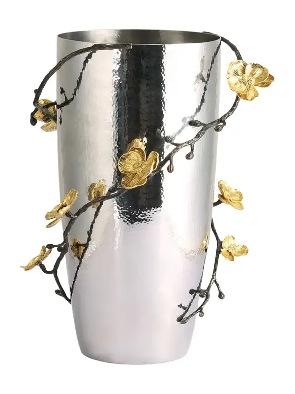 Michael Aram Gold Orchid Centerpiece Vase