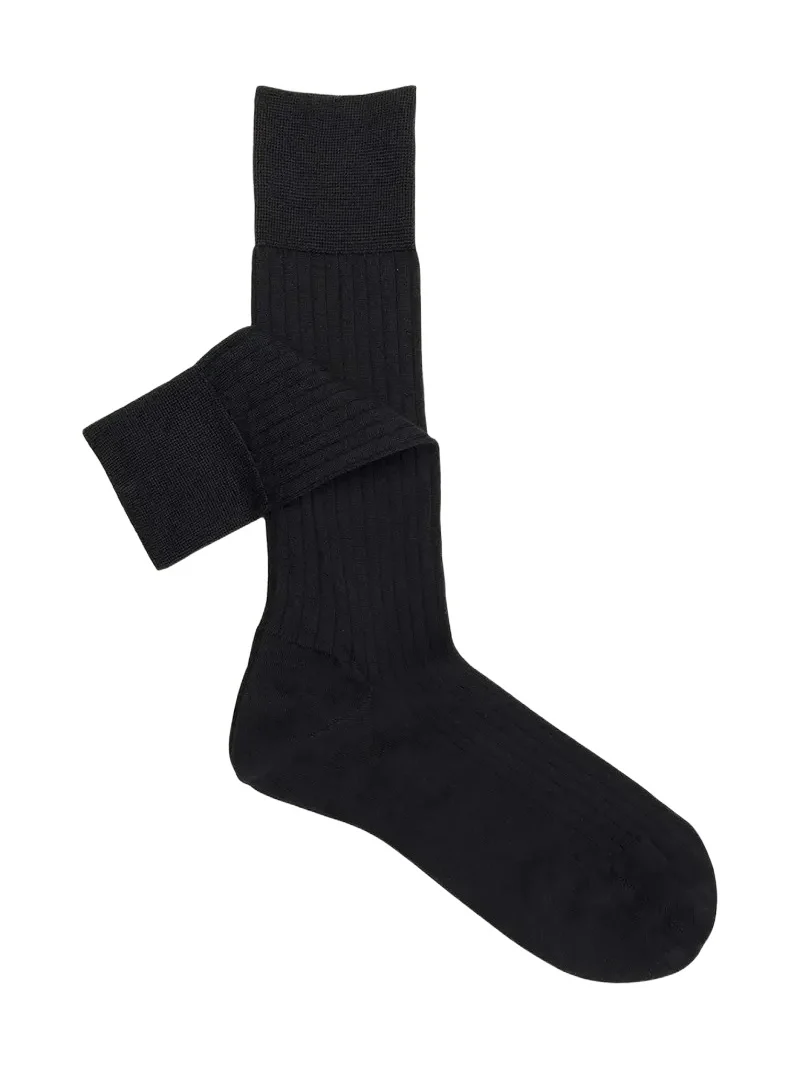 Men's Cashmere-Silk Crew Socks Men's Cashmere-Silk Crew Socks