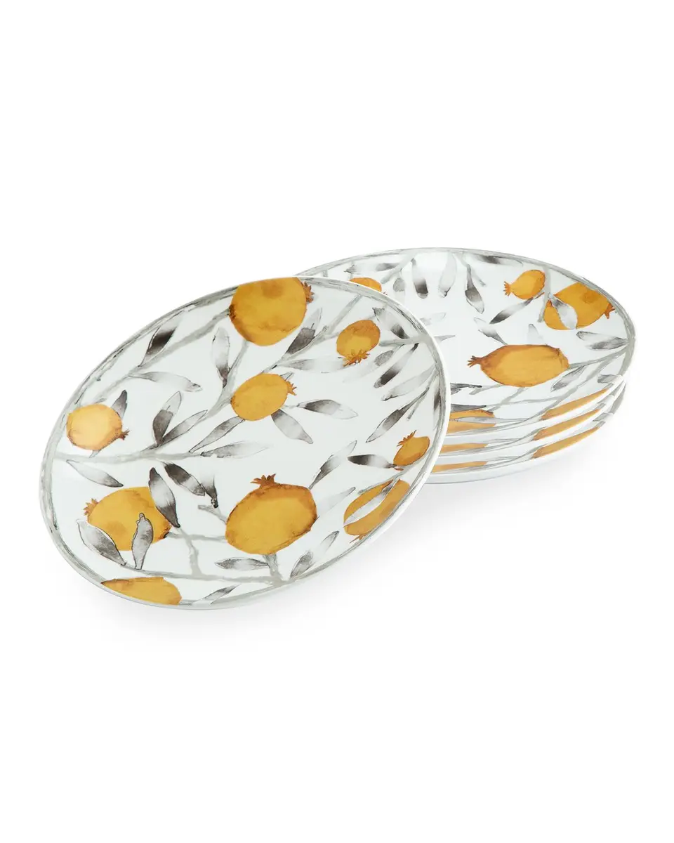 Michael Aram Pomegranate Tidbit Plate Set | Thumbnail 3 Michael Aram Pomegranate Tidbit Plate Set | Thumbnail 3