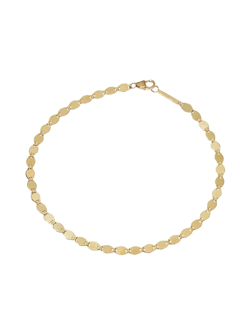 14K Gold Mega Nude Chain Anklet