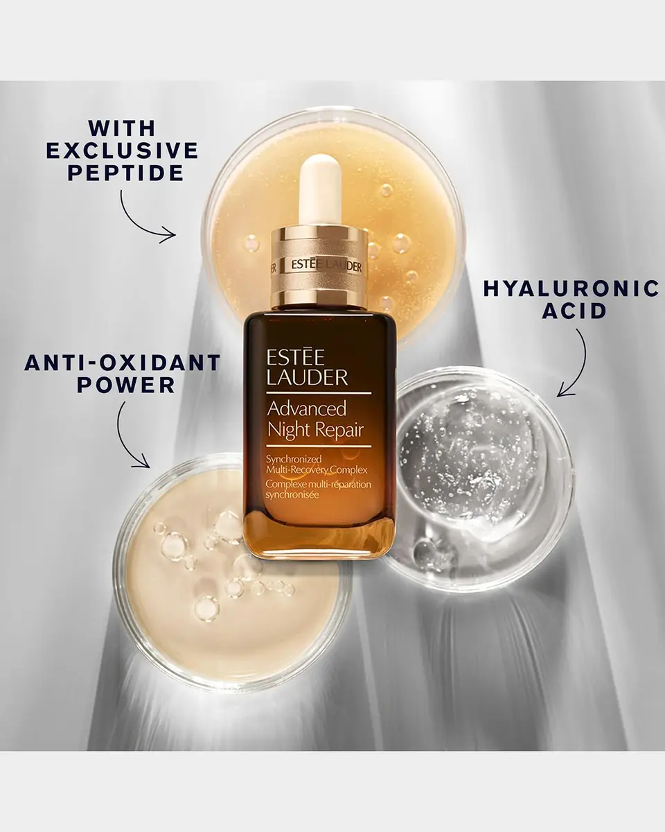 Estée Lauder Advanced Night Repair Synchronized Multi-Recovery Complex Serum with Hyaluronic Acid & Peptides | Thumbnail 4 Estée Lauder Advanced Night Repair Synchronized Multi-Recovery Complex Serum with Hyaluronic Acid & Peptides | Thumbnail 4