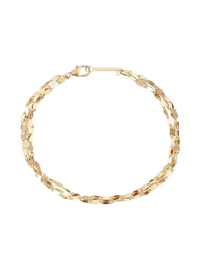 14K Gold Multi Mega Gloss Blake Chain Bracelet