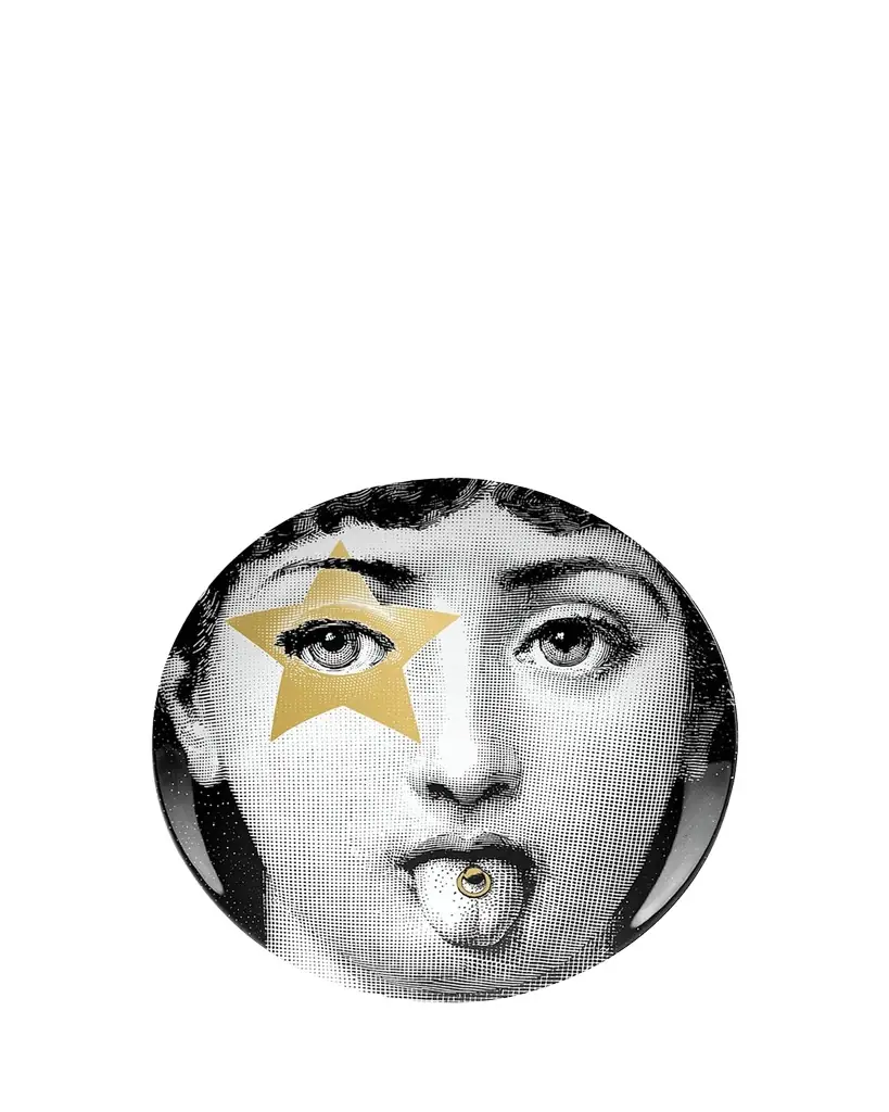 FORNASETTI Tema e Variazioni No. 381 Wall Plate | Image 1 FORNASETTI Tema e Variazioni No. 381 Wall Plate | Image 1