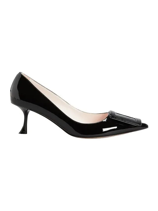 65mm Patent Buckle Pumps 65mm Patent Buckle Pumps