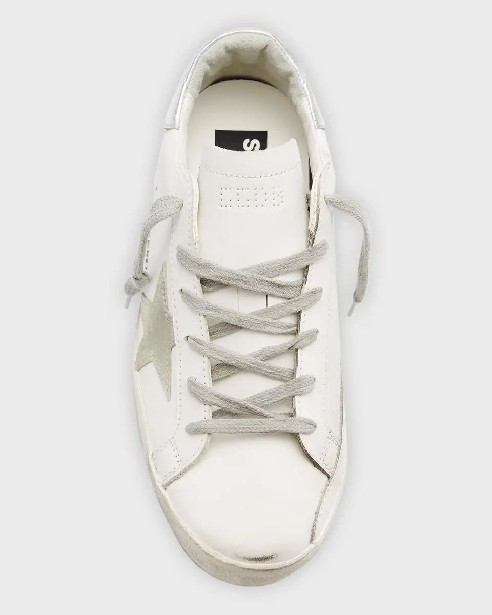 Golden Goose Super-Star Mixed Leather Sneakers | Thumbnail 7 Golden Goose Super-Star Mixed Leather Sneakers | Thumbnail 7