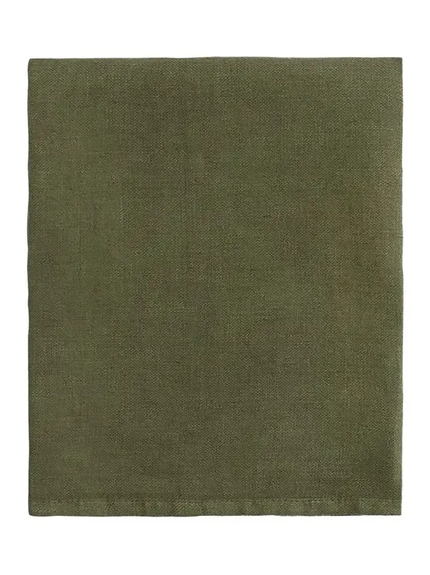 L'Objet Linen Sateen Napkin S4 Green