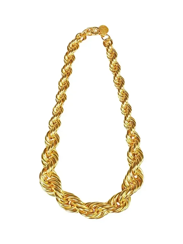 Ribbon Chain Necklace Ribbon Chain Necklace