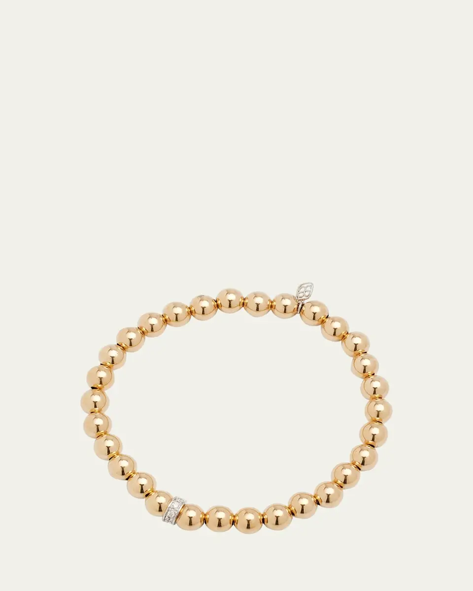 Sydney Evan 14k Beaded Diamond Wheel Bracelet | Thumbnail 6 Sydney Evan 14k Beaded Diamond Wheel Bracelet | Thumbnail 6