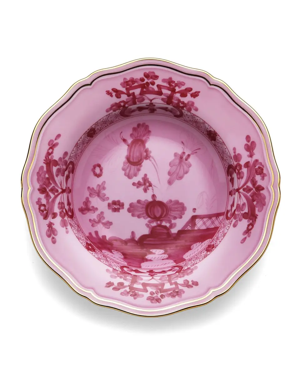 GINORI 1735 Oriente Italiano Soup Plate, Porpora