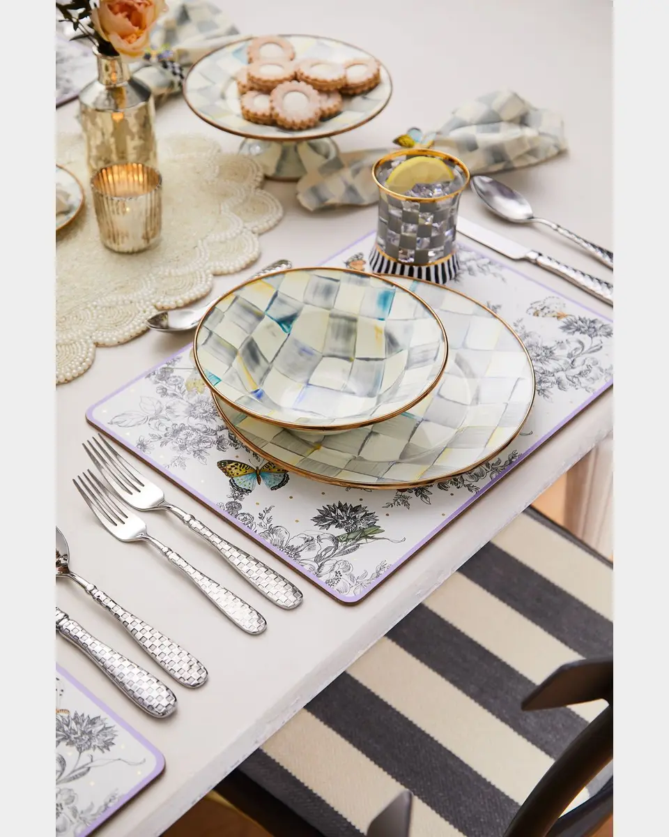 MacKenzie-Childs 5-Piece Check Flatware Place Setting | Thumbnail 4 MacKenzie-Childs 5-Piece Check Flatware Place Setting | Thumbnail 4