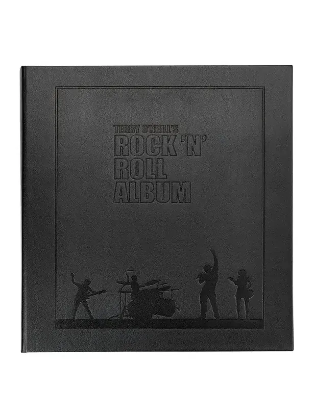 Graphic Image Terry O'Neill's Rock N Roll Album Leather-Bound Book