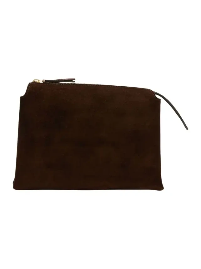 Nu Twin Mini Crossbody in Suede Nu Twin Mini Crossbody in Suede