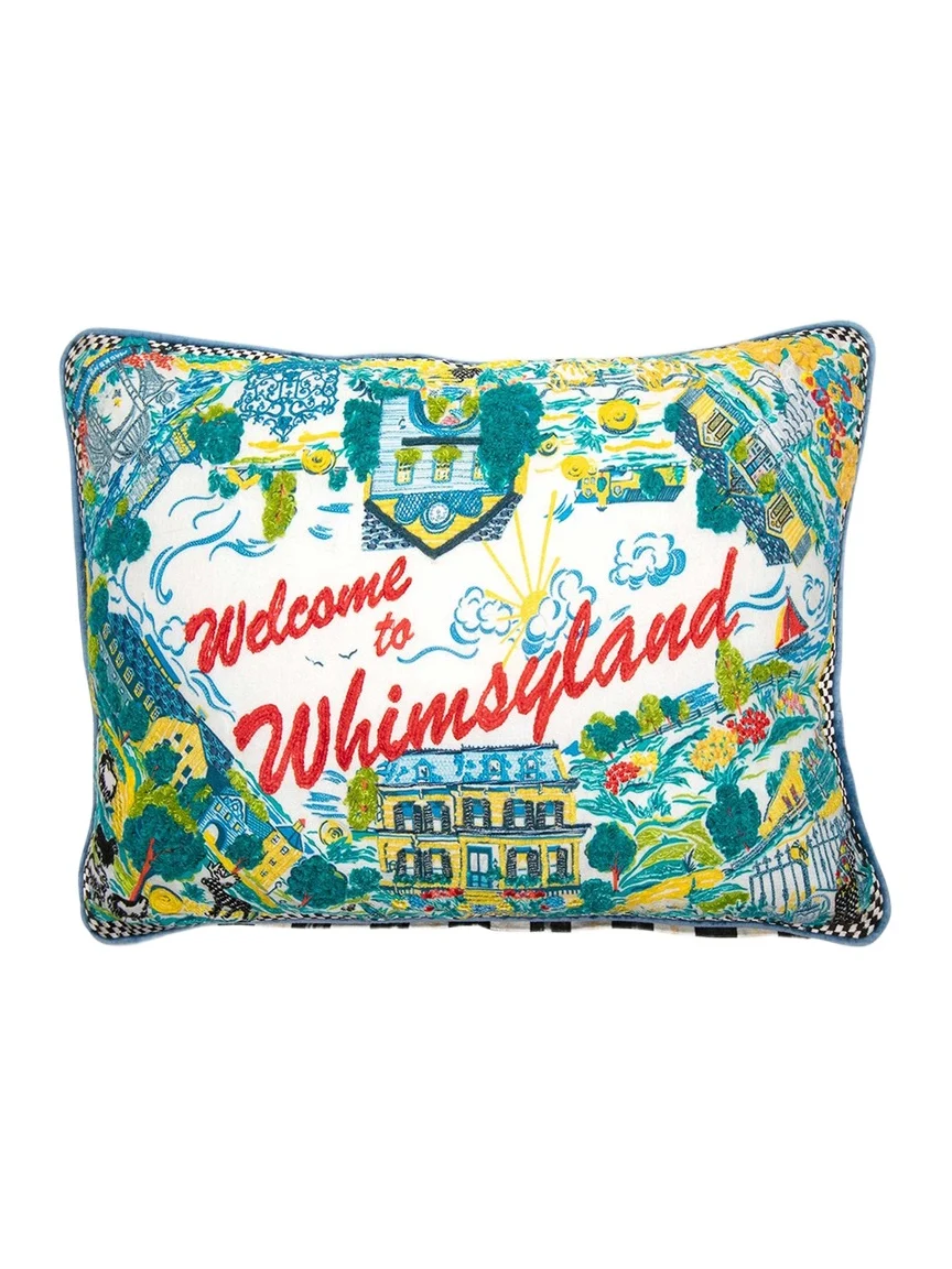 MacKenzie-Childs Whimsyland Pillow