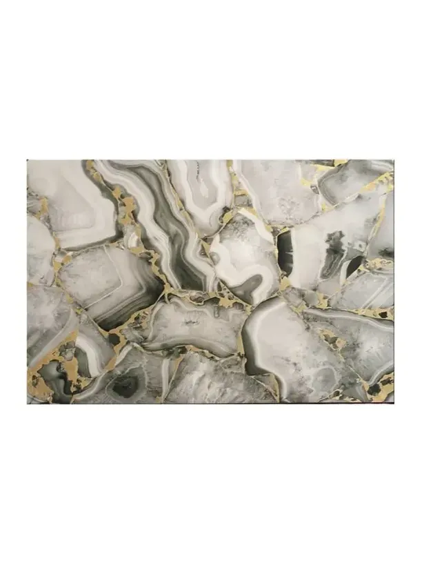 Nomi K Grey Stone Lacquer Rectangle Placemat