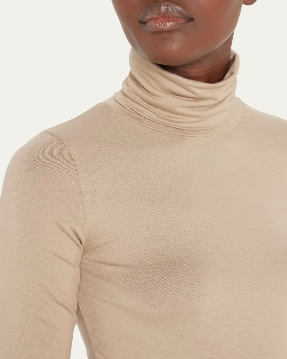 Majestic Filatures Soft Touch Elbow-Sleeve Turtleneck | Thumbnail 21 Majestic Filatures Soft Touch Elbow-Sleeve Turtleneck | Thumbnail 21