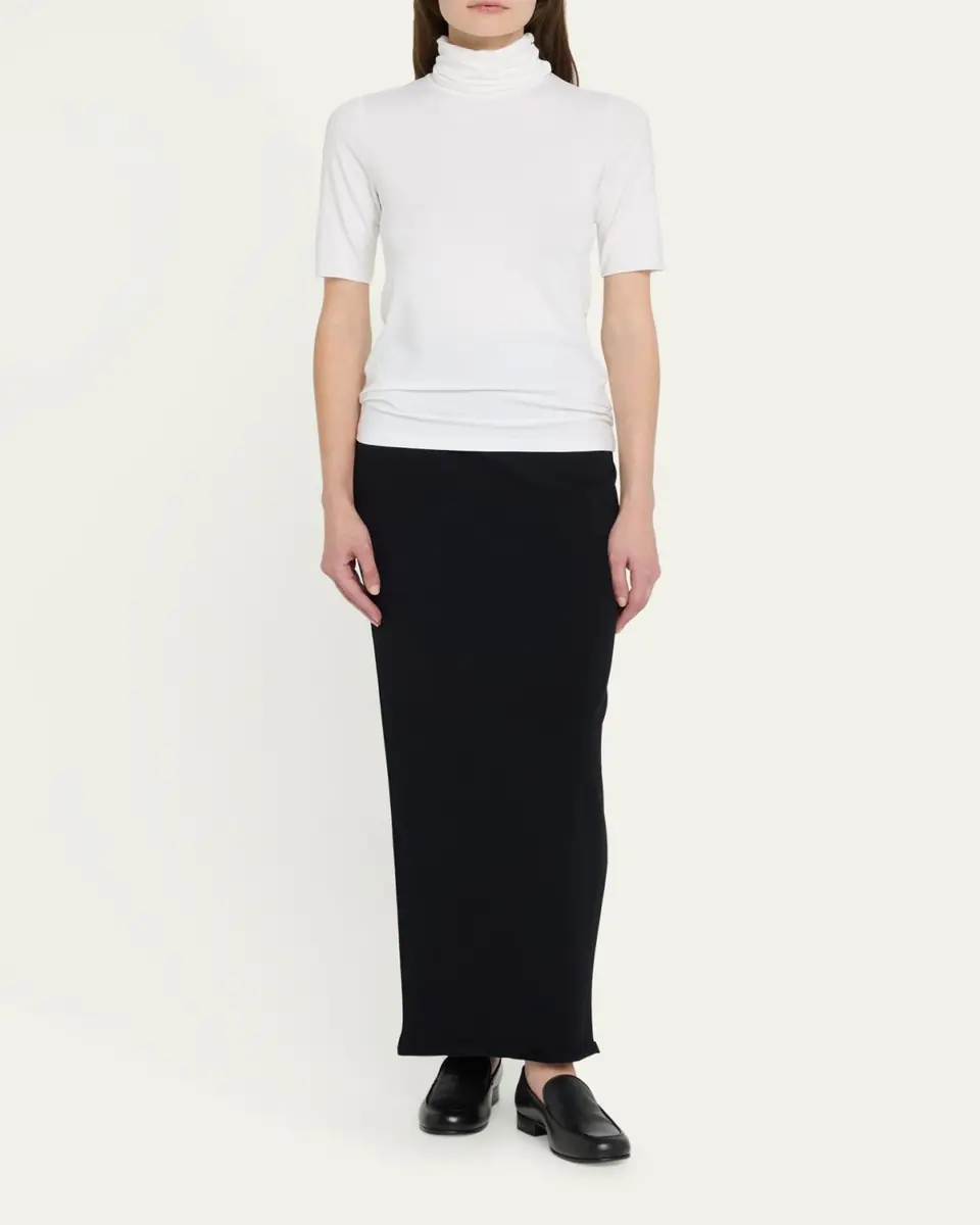 Majestic Filatures Soft Touch Elbow-Sleeve Turtleneck | Thumbnail 6 Majestic Filatures Soft Touch Elbow-Sleeve Turtleneck | Thumbnail 6
