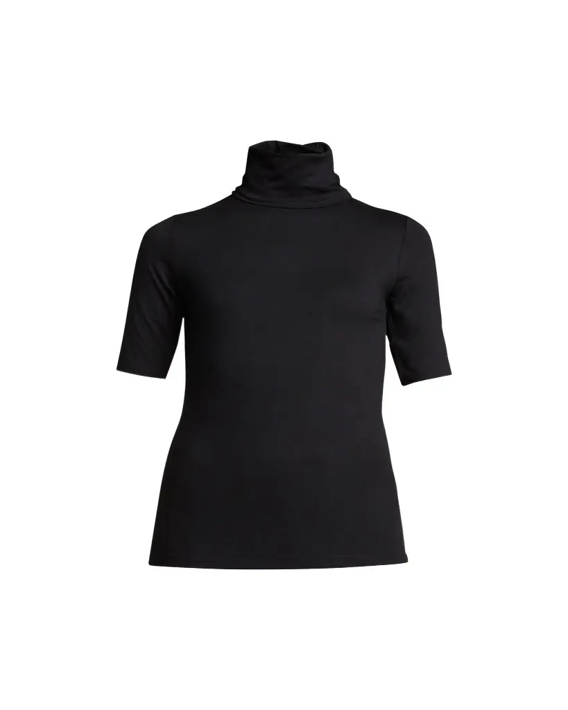 Soft Touch Elbow-Sleeve Turtleneck Soft Touch Elbow-Sleeve Turtleneck