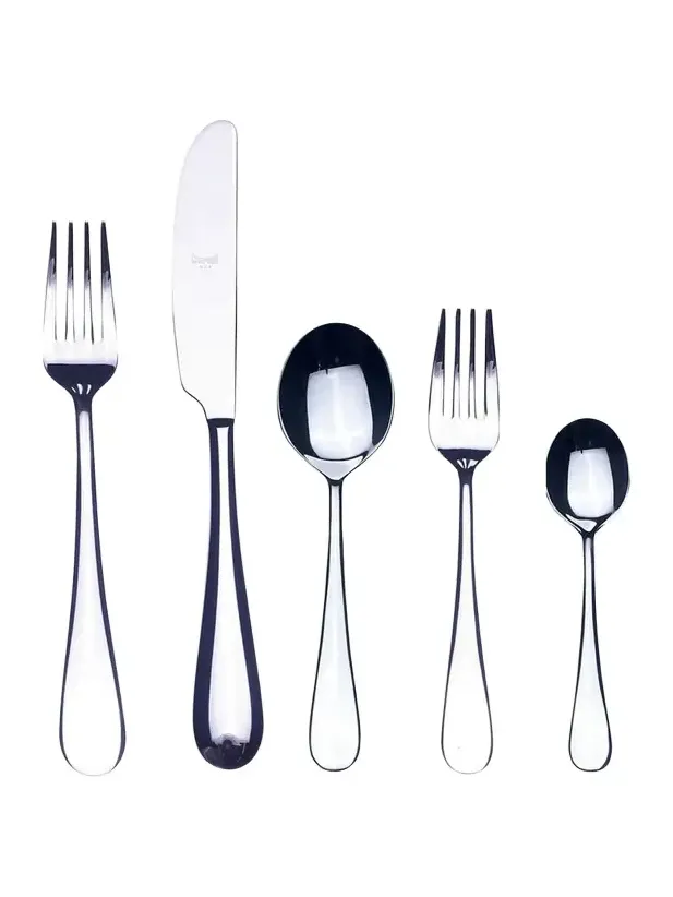 Mepra 5-Piece Stainless Steel Flatware Place Setting