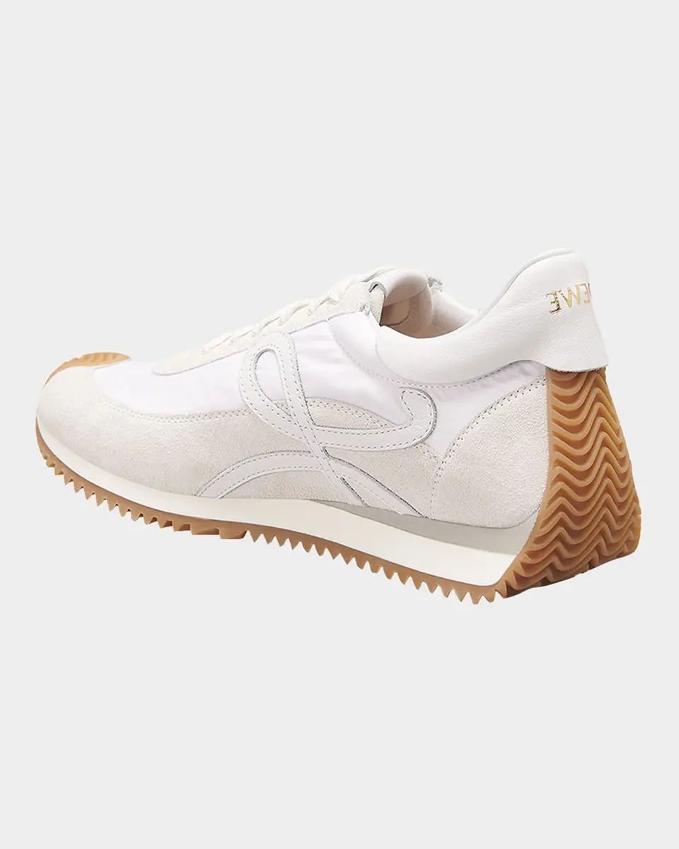Loewe Flow Runner Suede and Leather Sneakers | Thumbnail 2