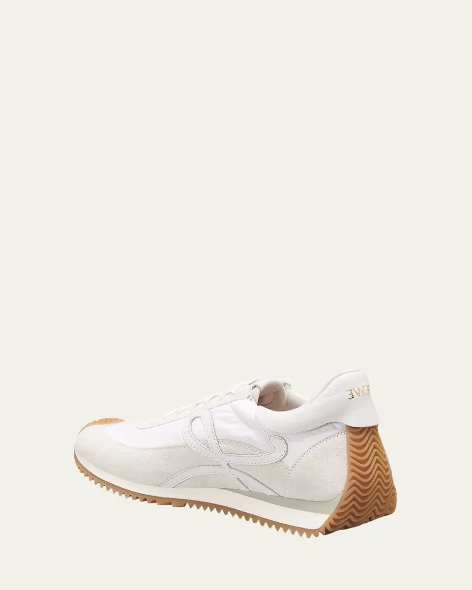 Loewe Flow Runner Suede and Leather Sneakers | Thumbnail 12