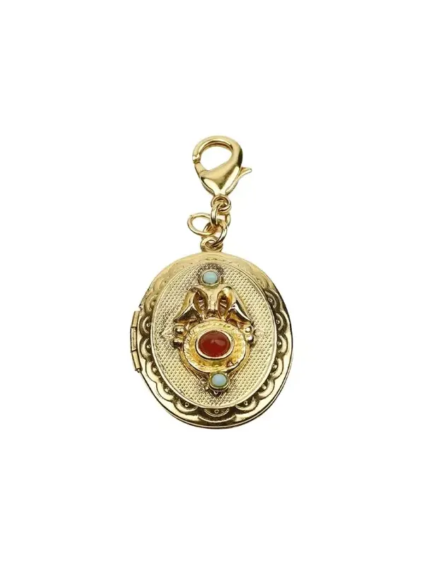 Oval Locket Charm Oval Locket Charm
