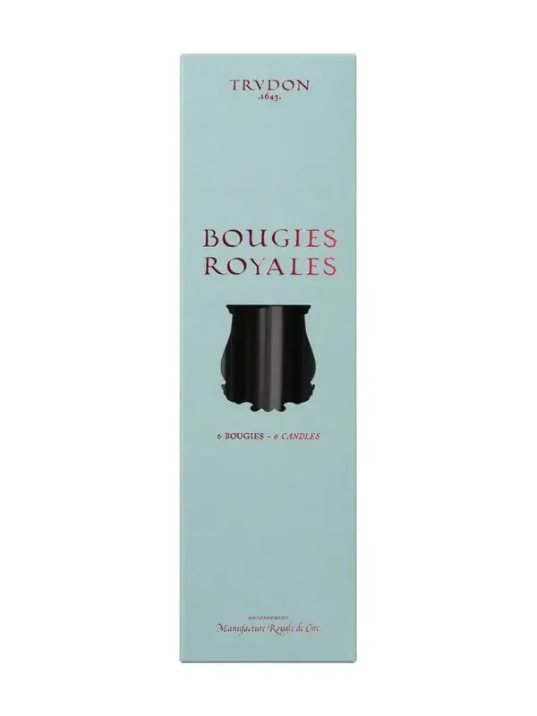 TRUDON Royal Taper Candles - Black