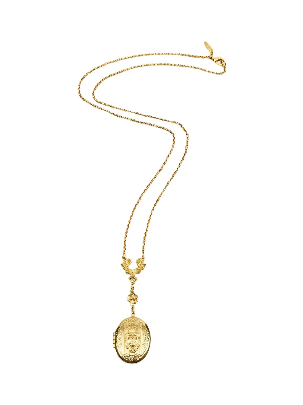 ben-amun Oval Locket Necklace