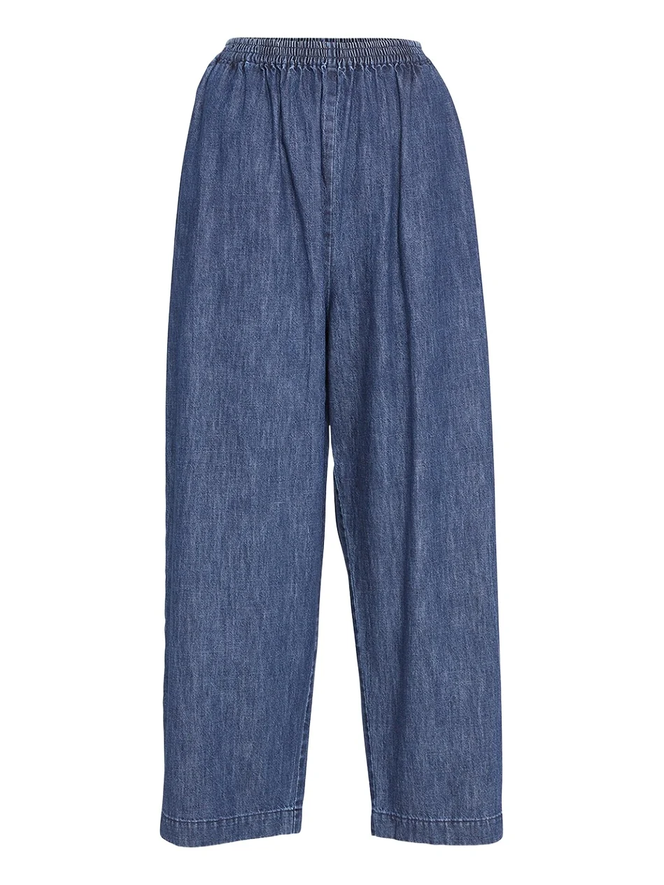 Eskandar Denim Japanese Trousers