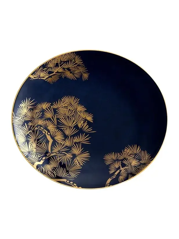 L'Objet Zen Bonsai Dessert Plates, Set Of 4