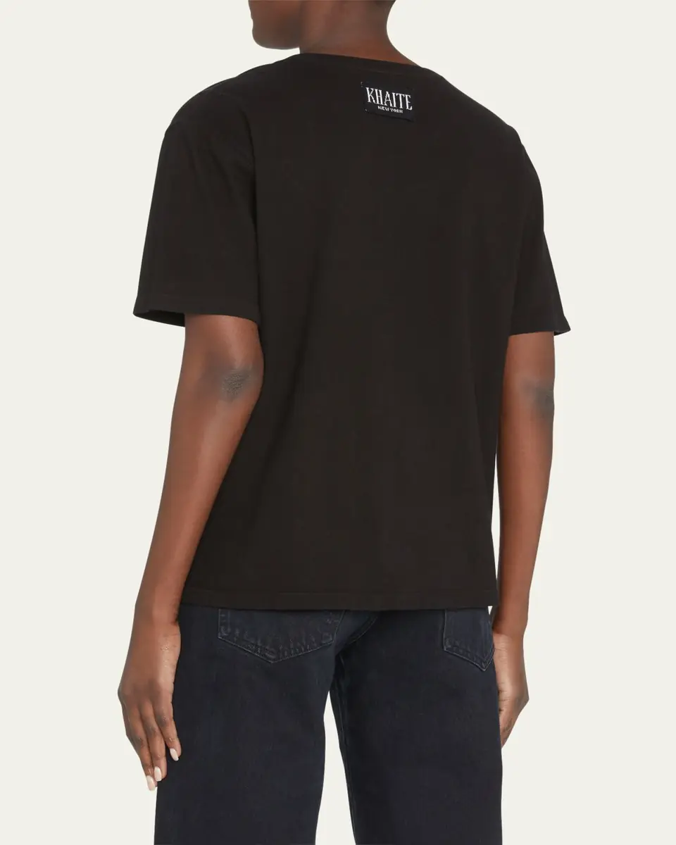 Khaite Mae Short Sleeve T-Shirt | Thumbnail 16