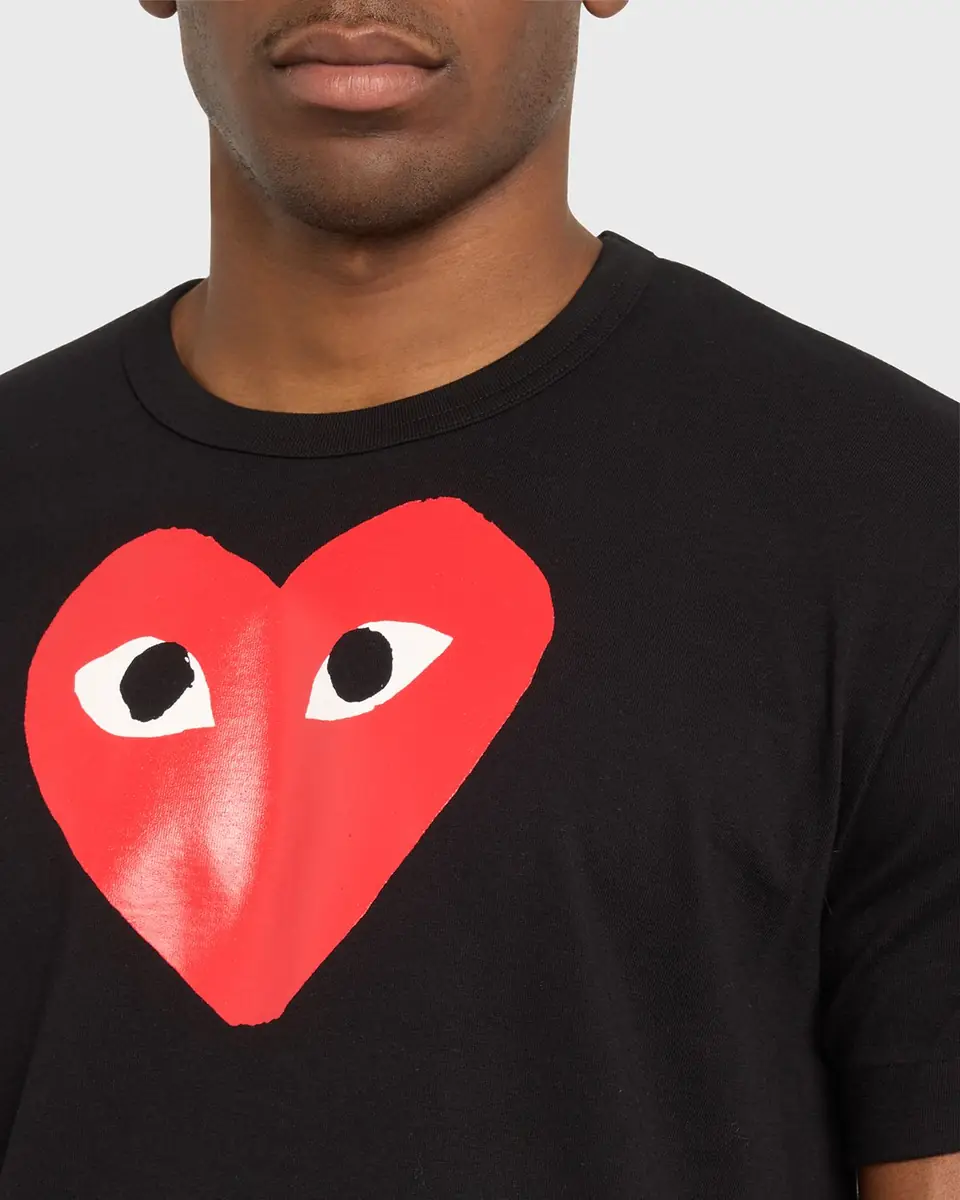 Comme des Garçons Men's Big Heart Short-Sleeve T-Shirt | Thumbnail 13