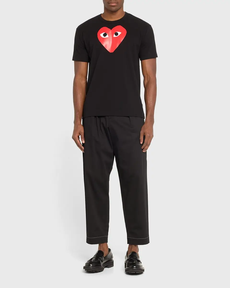 Comme des Garçons Men's Big Heart Short-Sleeve T-Shirt | Thumbnail 10