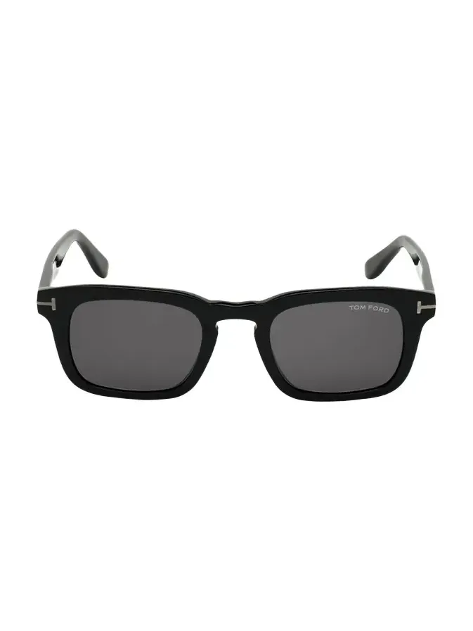 Men's Dax Square Solid Acetate Sunglasses Men's Dax Square Solid Acetate Sunglasses