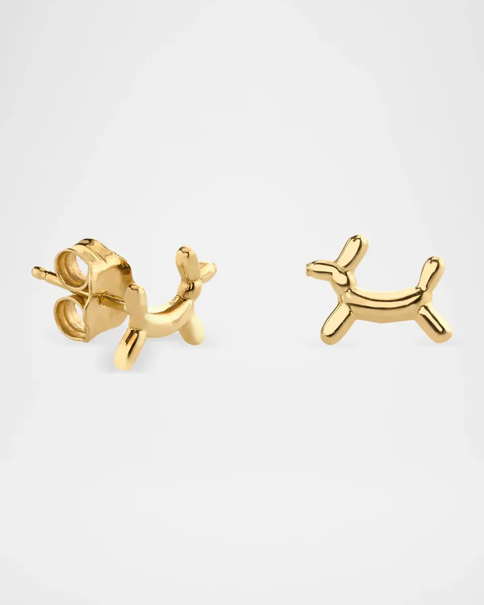 Sydney Evan Balloon Dog Stud Earrings | Thumbnail 2 Sydney Evan Balloon Dog Stud Earrings | Thumbnail 2