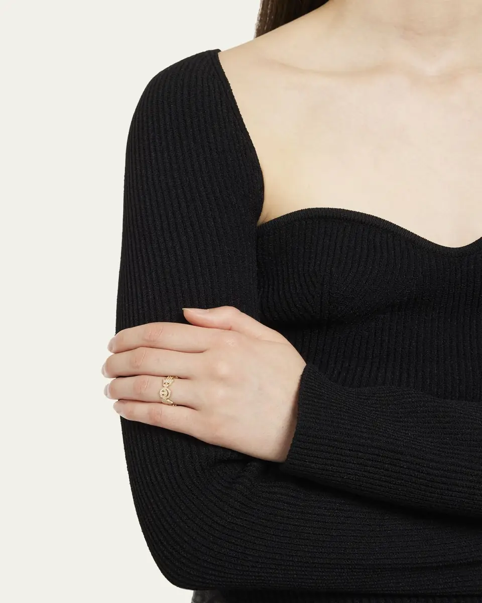 Sydney Evan Pave Icon Ring | Thumbnail 3