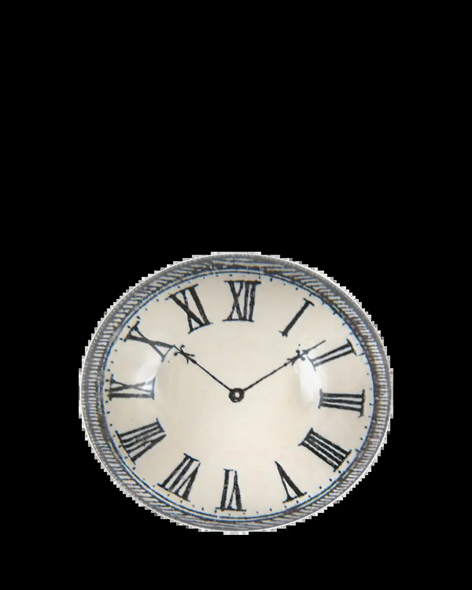 John Derian Black & White Clock Dome Paperweight | Thumbnail 2 John Derian Black & White Clock Dome Paperweight | Thumbnail 2