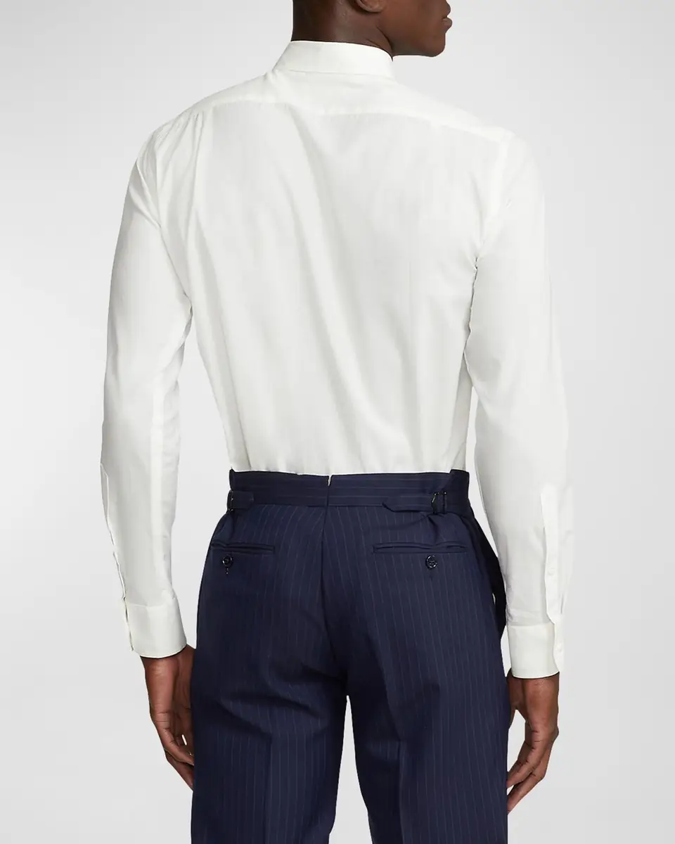 Ralph Lauren Purple Label Men's Poplin Shirt | Thumbnail 2