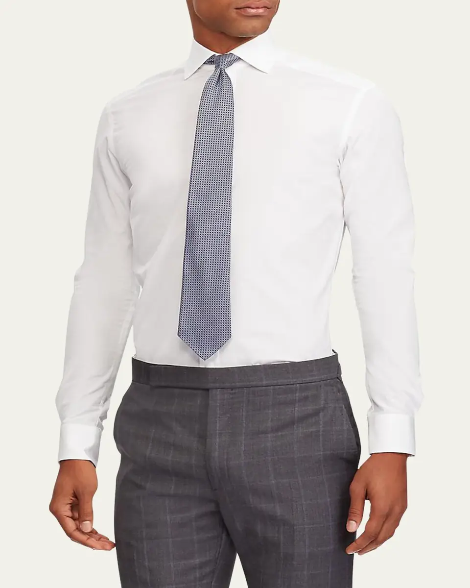 Ralph Lauren Purple Label Men's Poplin Shirt | Thumbnail 7