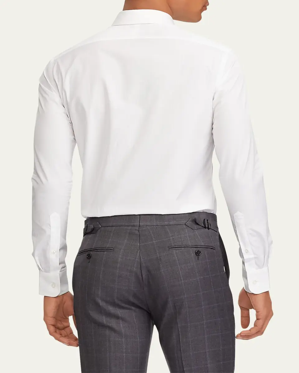 Ralph Lauren Purple Label Men's Poplin Shirt | Thumbnail 8