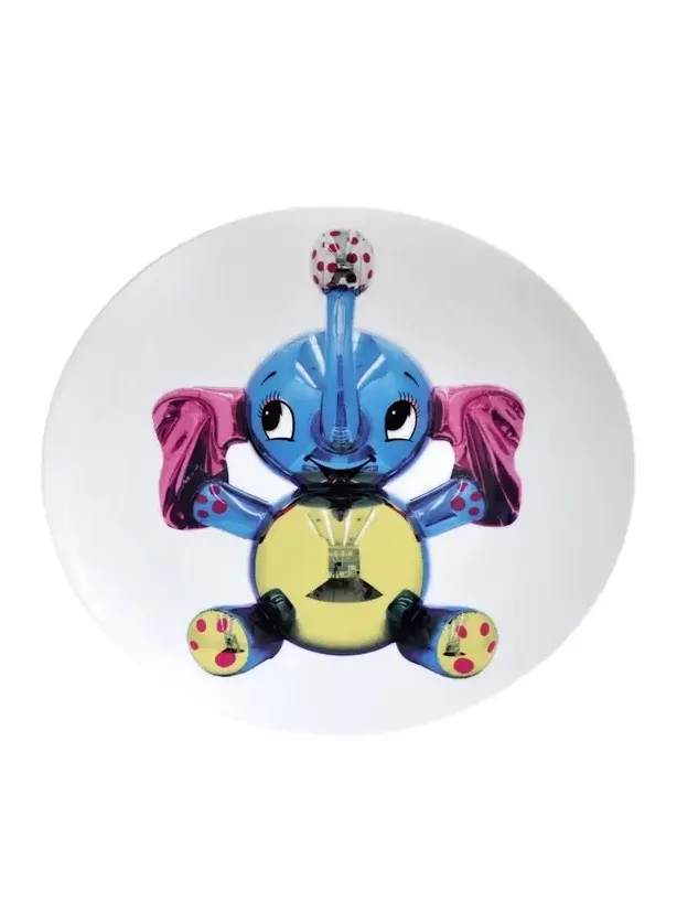 Jeff Koons X Bernardaud Elephant Commemorative Plate