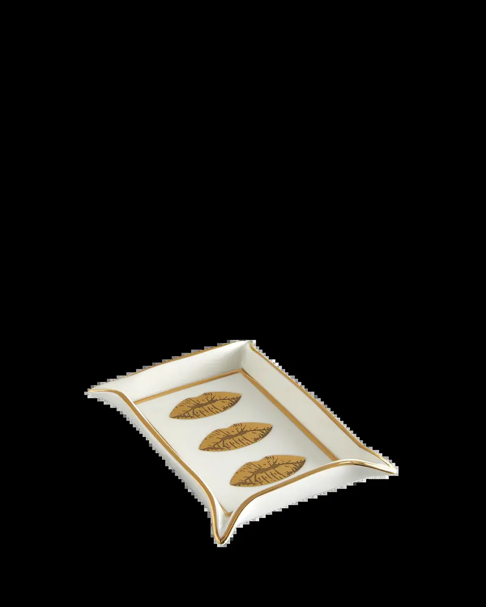 Jonathan Adler Lips Porcelain Valet Tray | Thumbnail 2