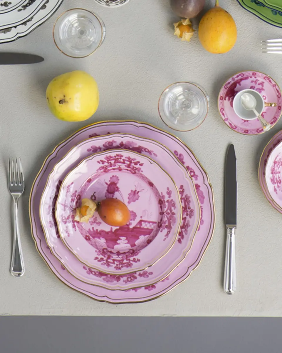 GINORI 1735 Oriente Italiano Salad Plate, Porpora | Thumbnail 2 GINORI 1735 Oriente Italiano Salad Plate, Porpora | Thumbnail 2