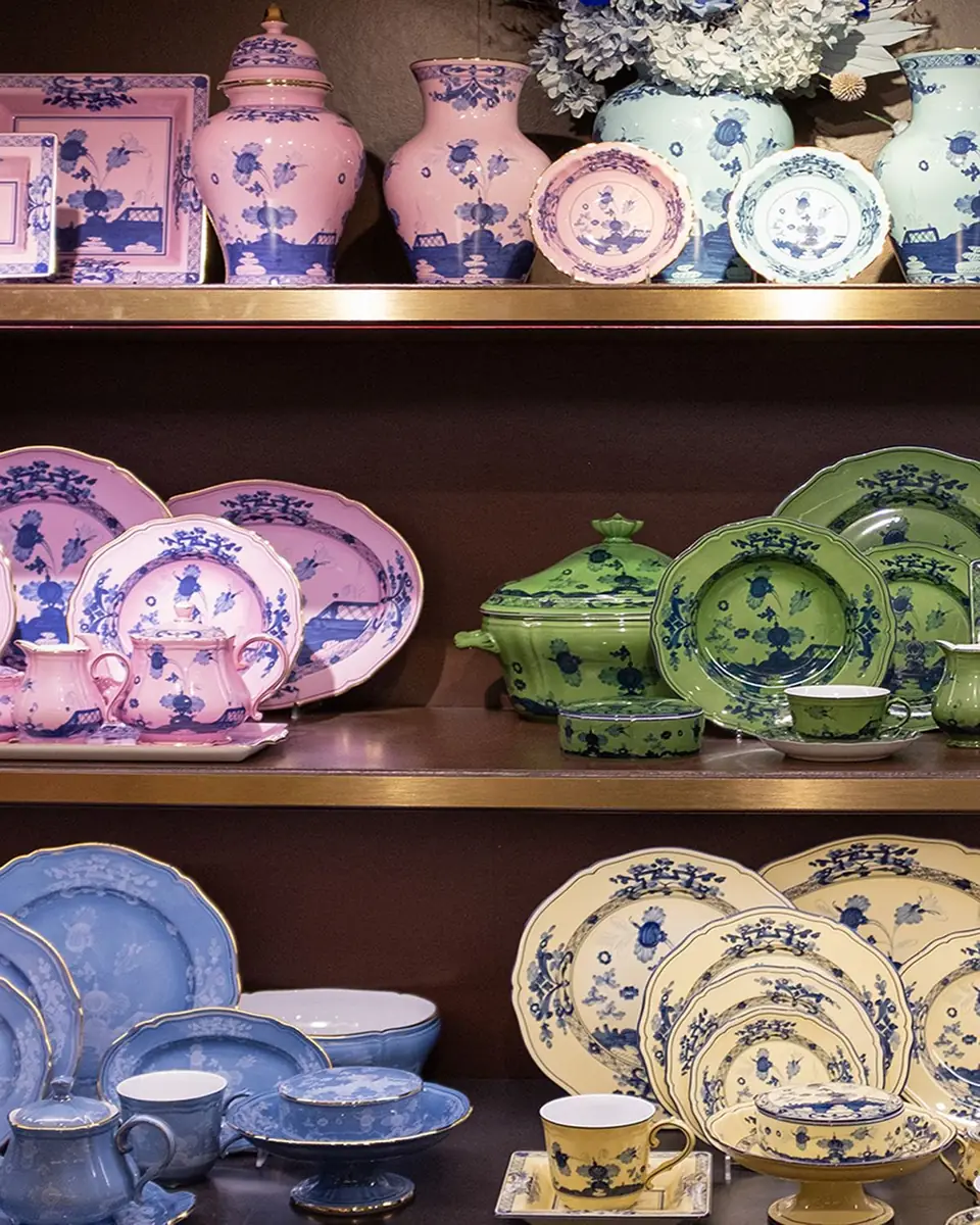 GINORI 1735 Oriente Italiano Salad Plate Azalea | Thumbnail 2