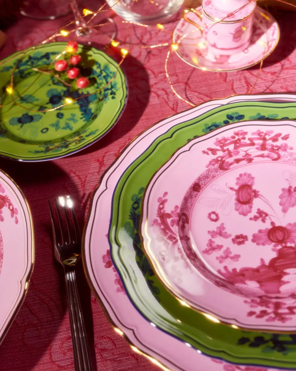 GINORI 1735 Oriente Italiano Salad Plate Azalea | Thumbnail 4
