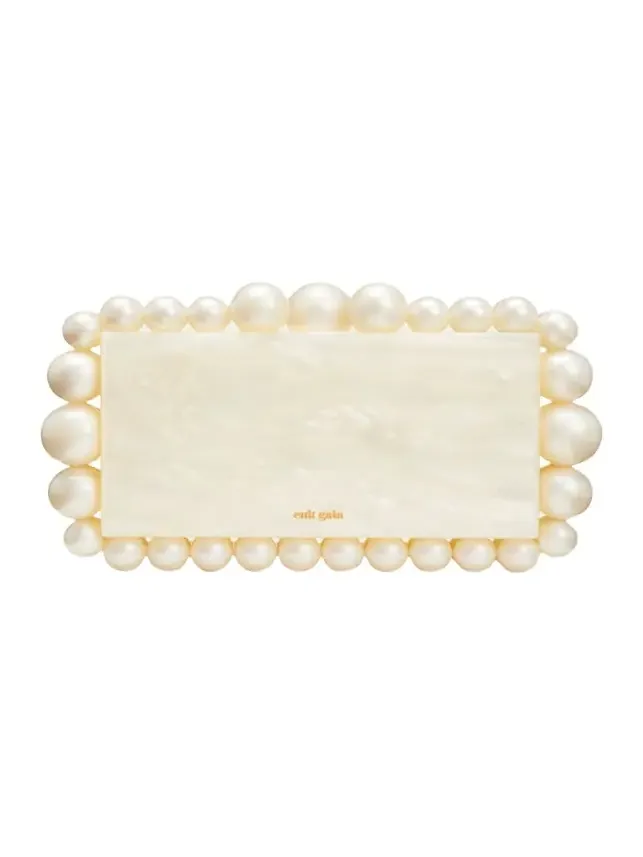 Eos Pearly Acrylic Clutch Bag Eos Pearly Acrylic Clutch Bag