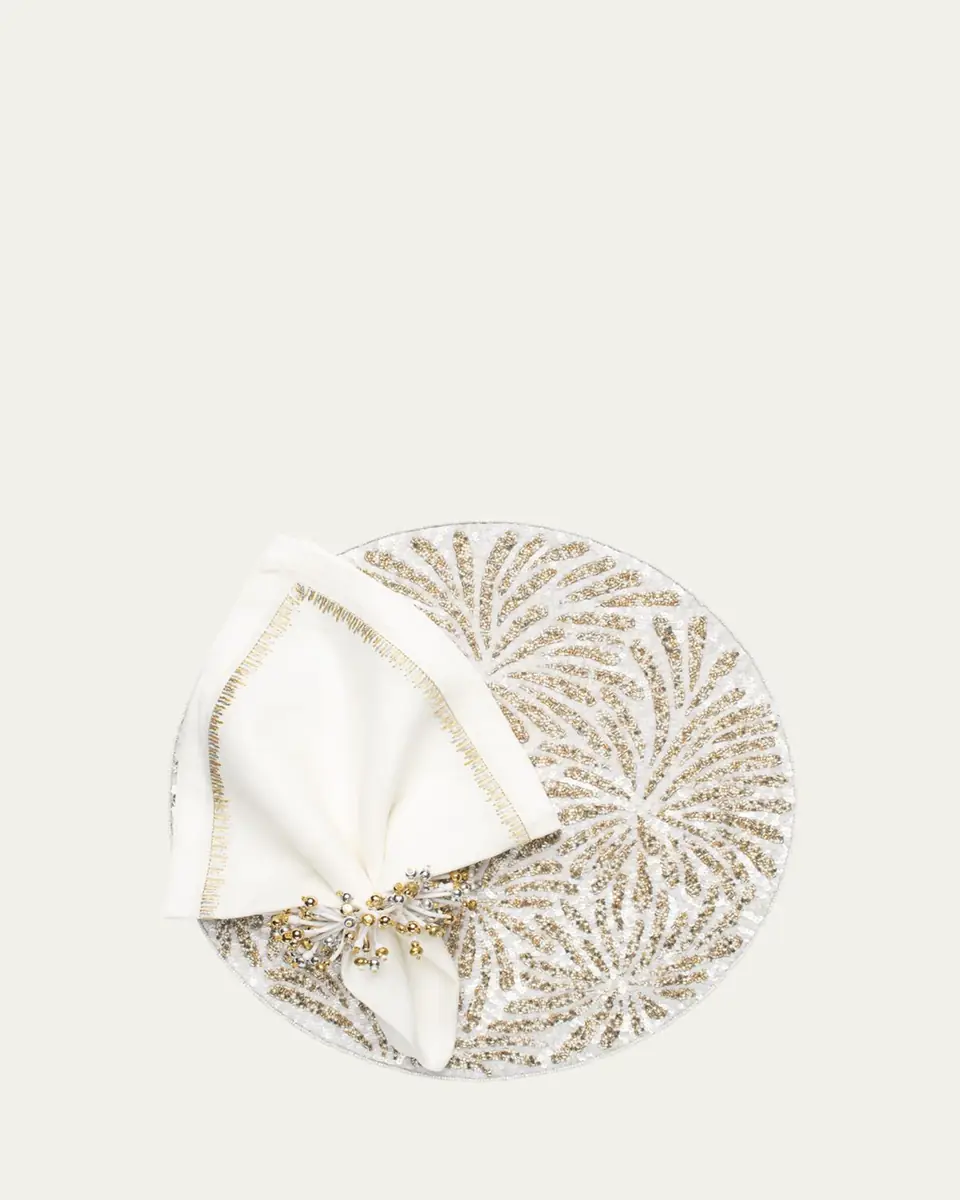 Kim Seybert Jardin Linen Napkin | Thumbnail 4