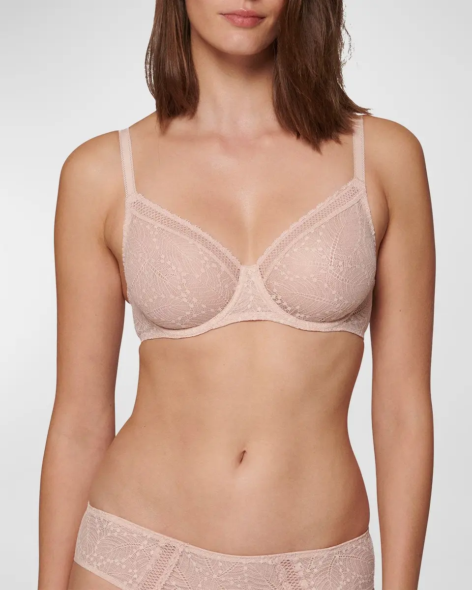 Simone Pérèle Comete Molded Full Cup Convertible Lace Bra | Thumbnail 4