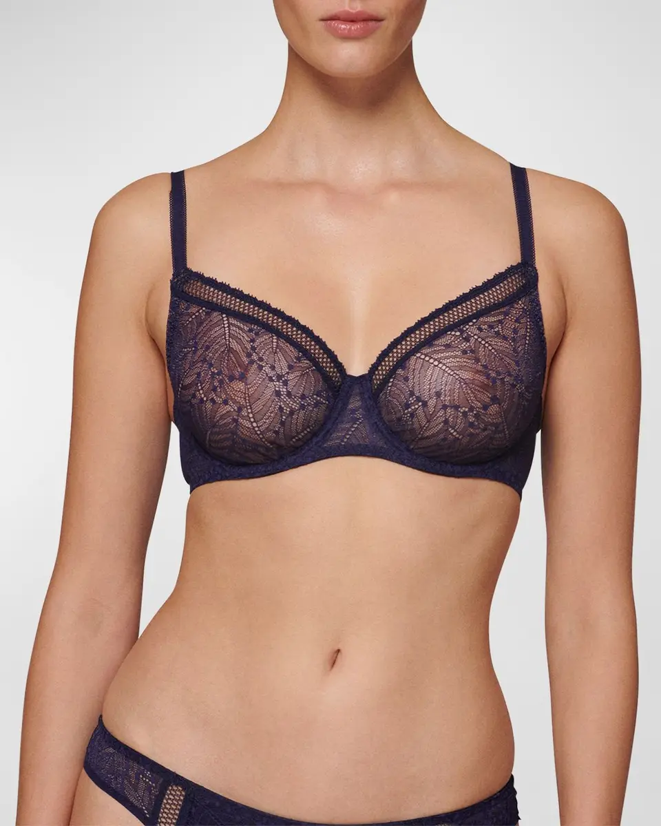 Simone Pérèle Comete Molded Full Cup Convertible Lace Bra | Thumbnail 7