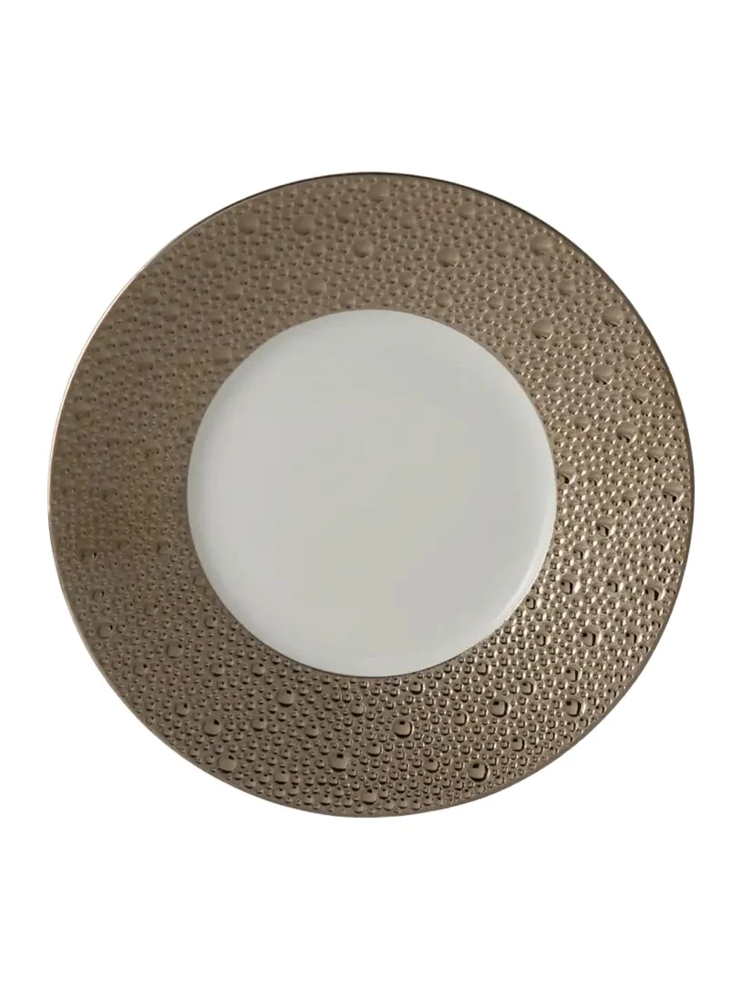 Bernardaud Ecume Platinum Bread & Butter Plate